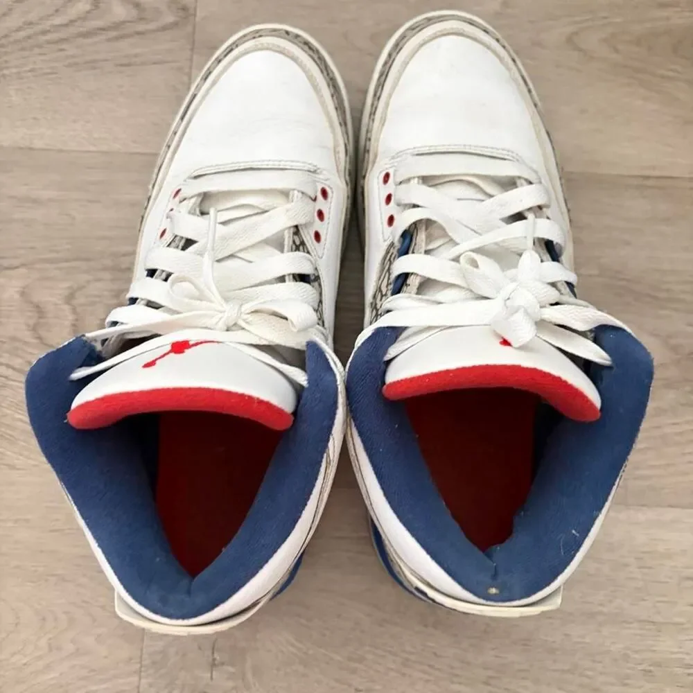 Jordan 3 Retro OG 2016 True Blue Men's Size 10